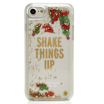 ケイトスペード iPhoneケース Kate Spade Shake Things Up iPhone 7/8 Case (Clear Multi/Gold) シェイクシングスアップ 携帯ケース (クリアマルチ) ● 正規品 アメリカ買付 iPhoneカバー iPhone7 iPhone8