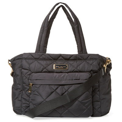 }[NWFCRuX }U[YobO MARC JACOBS Eliz-A-Baby Quilted Baby Bag (Black) iC xCr[obO (ubN) Quilted Nylon Baby Bag & Changing Pad V Ki AJt fB[X obO }U[obO xr[obO Quilted Baby Bag