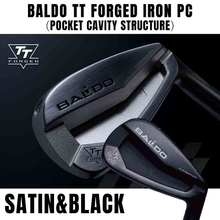 (カスタムクラブ)バルド BALDO TT FORGED IRON PC 5I~PW(6本セット)Dynamic Gold 105アイアン