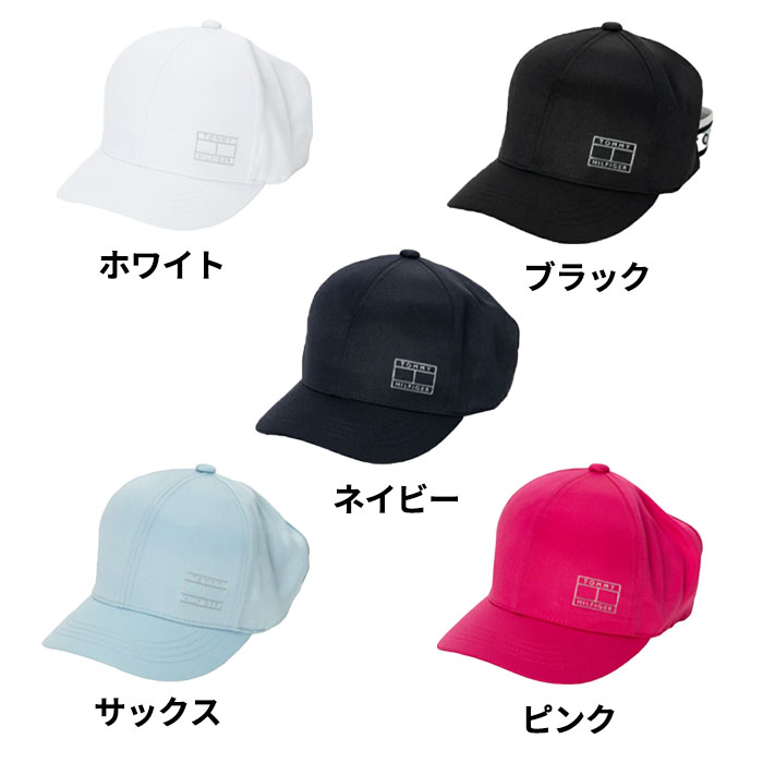 トミーヒルフィガー ゴルフ TOMMY HILFIGER THMB4S26 レディース バックレス キャップ 帽子 CAP