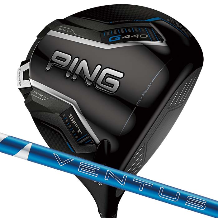 Rakuten - ピン ゴルフ PING G440 SFT ドライバー 24VENTUS BLUE 日本正規品 ping g440 DR SFT 左右選択可 ピン
