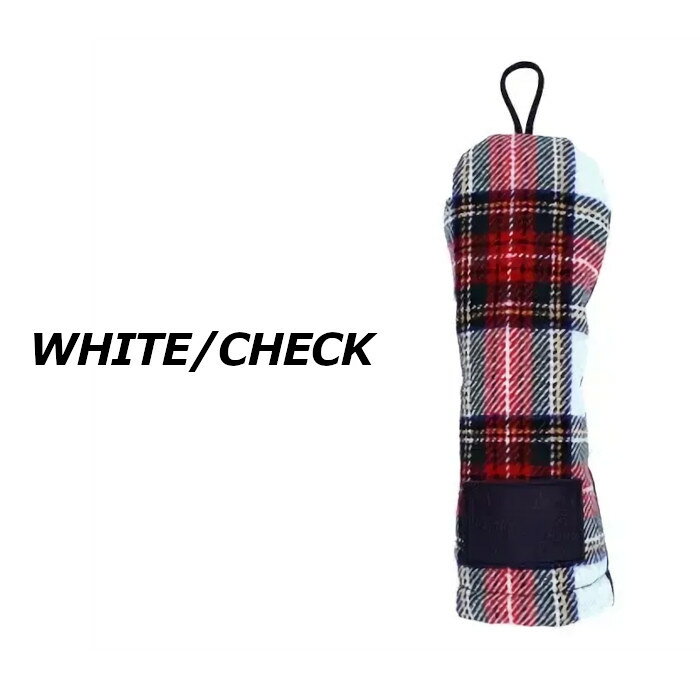 エヌ.イー.ヒュッテ N.E.Hutte ユーティリティー用 ヘッドカバー NEW ホワイトチェ...