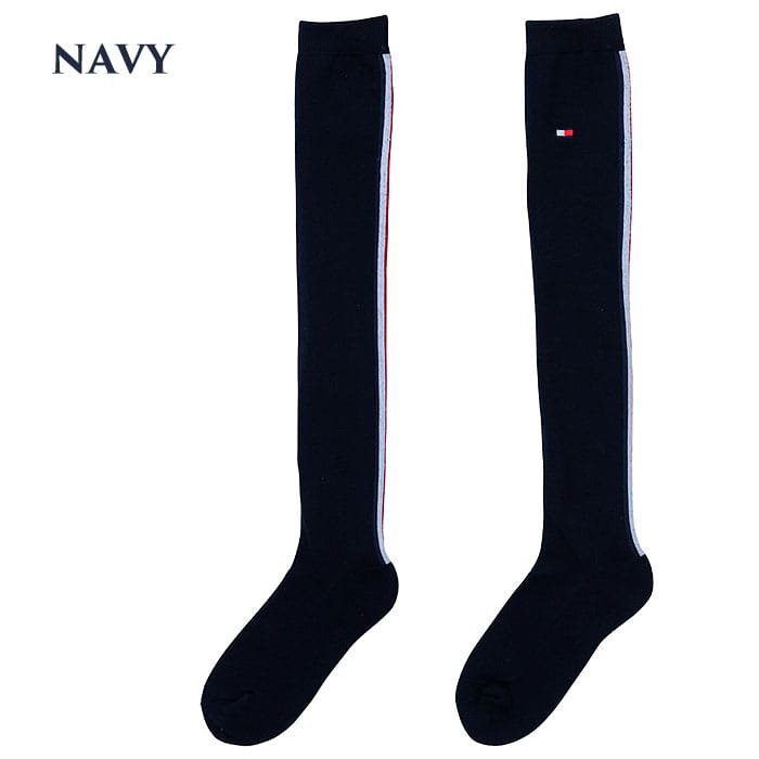 トミーヒルフィガー TOMMY HILFIGER THMB9FCF KNEE HIGH LADIES SOCKS 靴下 レディース 二―ハイソックス