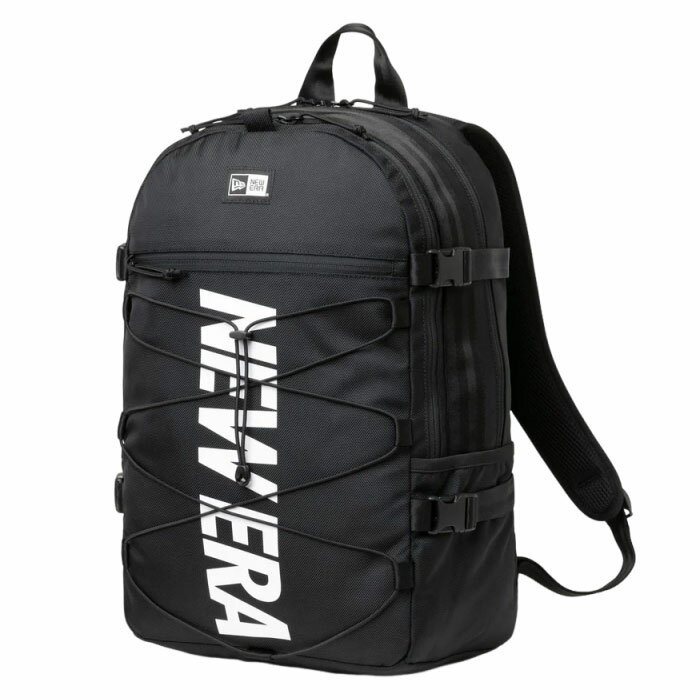 ニューエラ NEW ERA 14521341 コードパック 28L プリントロゴ ブラック × ホワイト リュック バックパック