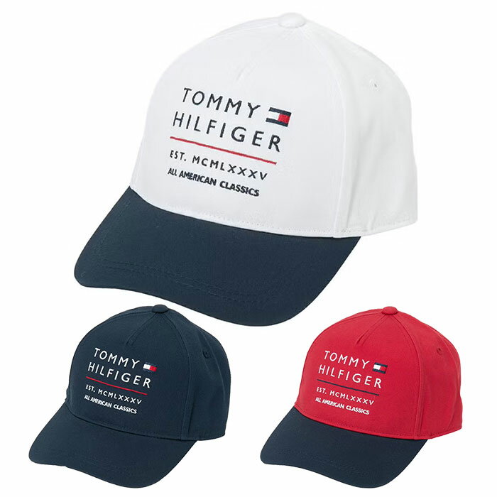 トミーヒルフィガー TOMMY HILFIGER THMB6S04 レディース ツイルキャップ 帽子 CAP