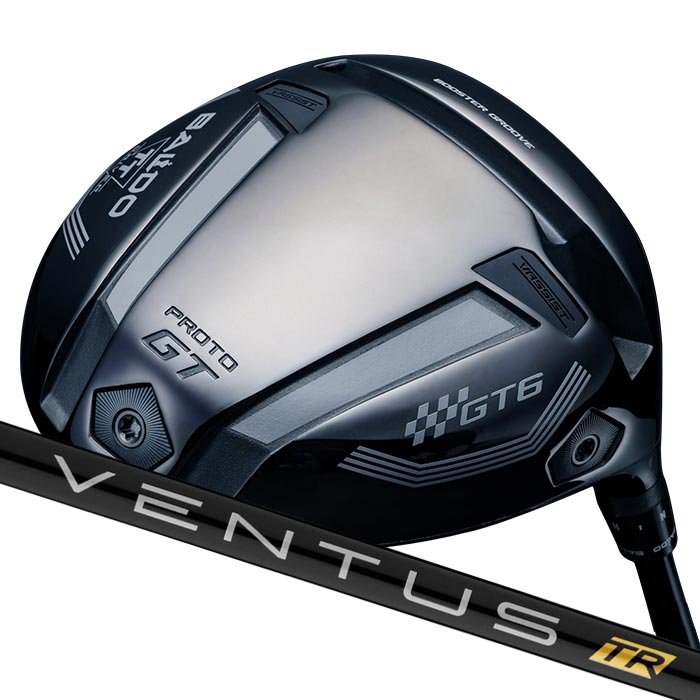 (カスタムクラブ)バルド BALDO TT DRIVER GT6 SHALLOW PROTO ドライバー フジクラ VENTUS TR BLACK