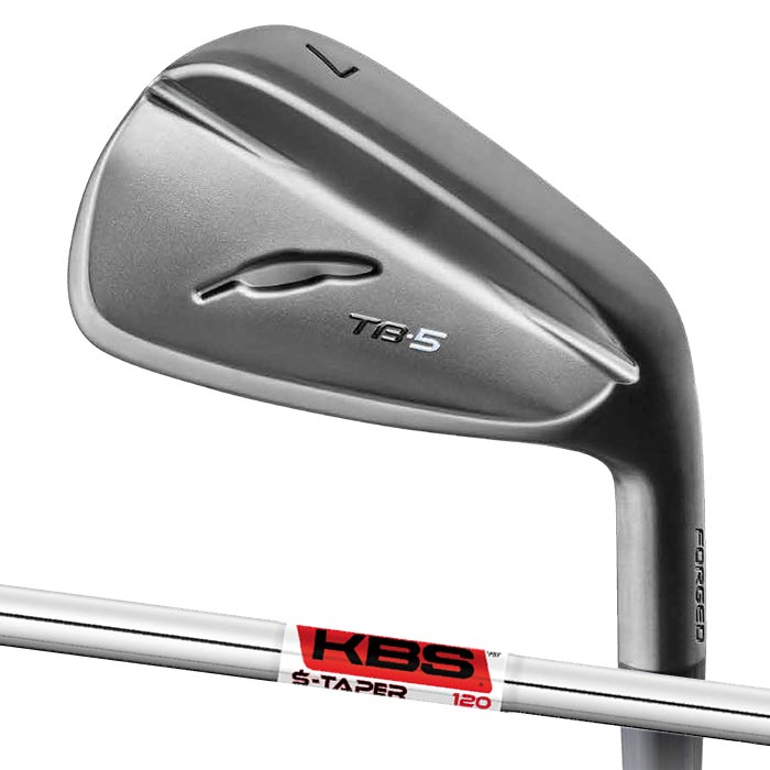 Rakuten - 【メーカーカスタム】FOURTEEN フォーティーン TB-5 FORGED(25) アイアン ブラックサテン KBS TOUR S-TAPER 5I単品
