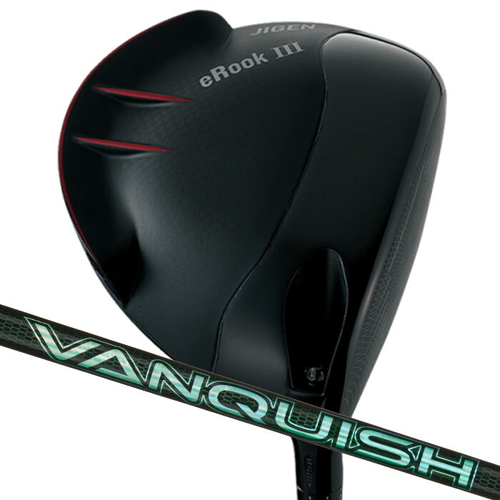 (カスタムクラブ)ジゲン JIGEN eRook III ルーク スリー ドライバー 三菱ケミカル VANQUISH VV
