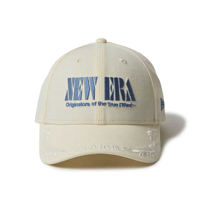 ニューエラ NEW ERA 14669075 9FORTY Stencil 帽子 キャップ クロームホワイト