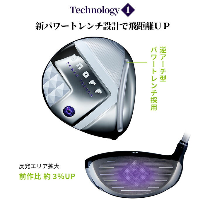 【メーカーカスタム】オノフ ONOFF LADY DRIVER SMOOTH KICK LP-425D シャフト