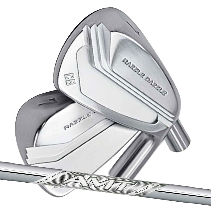 Rakuten - (カスタムアイアン) ラズルダズル CSI-BB / CSI-CB FORGED AMT WHITE単品 RAZZLE DAZZLE