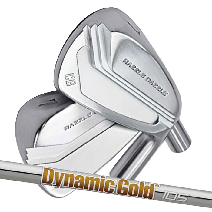 Rakuten - (カスタムアイアン) ラズルダズル CSI-BB / CSI-CB FORGED Dynamic Gold 105単品 RAZZLE DAZZLE
