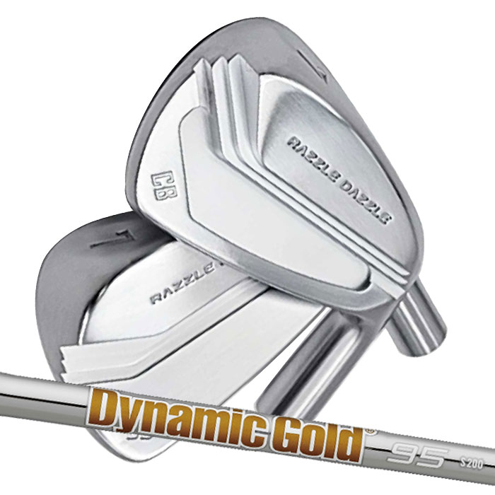 Rakuten - (カスタムアイアン) ラズルダズル CSI-BB / CSI-CB FORGED Dynamic Gold 95単品 RAZZLE DAZZLE