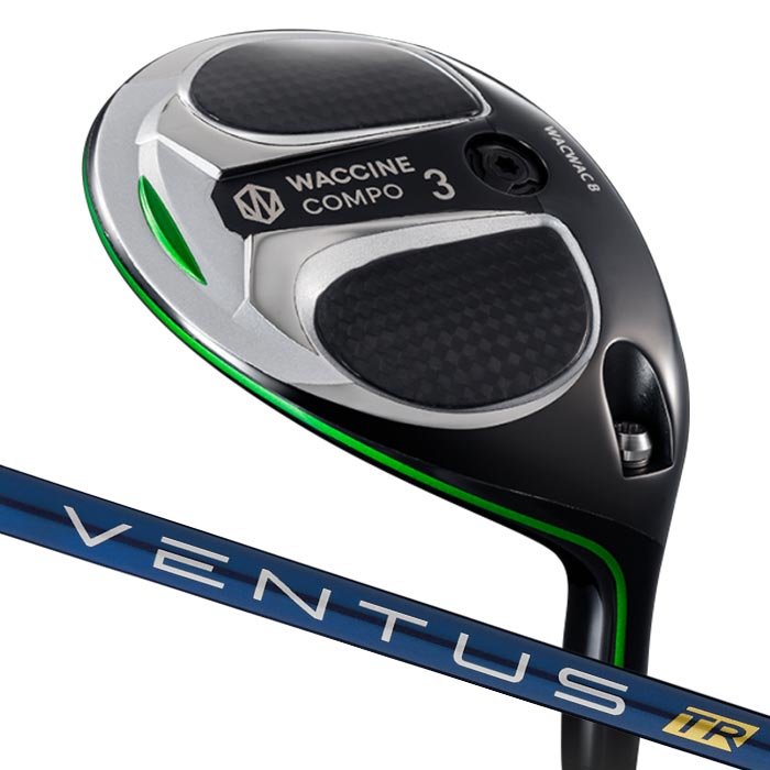 Rakuten - (カスタムクラブ) グラビティー WACCINE WACWAC 8 FW フジクラ VENTUS TR BLUE フェアウェイウッド