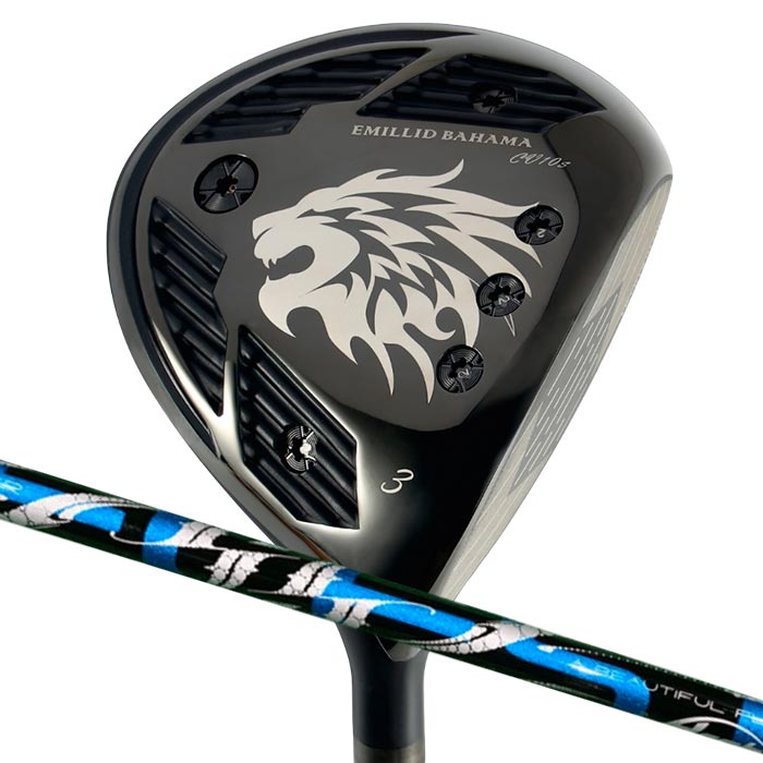Rakuten - (カスタムフェアウェイウッド) エミリッドバハマ カールヴィンソン CV10s BK FW アーチ Natural 9 CELESTE EMILLID BAHAMA Carlvinson