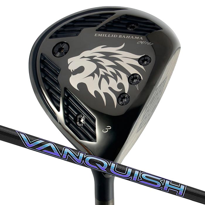 (カスタムフェアウェイウッド) エミリッドバハマ カールヴィンソン CV10s BK FW 三菱ケミカル VANQUISH EMILLID BAHAMA Carlvinson