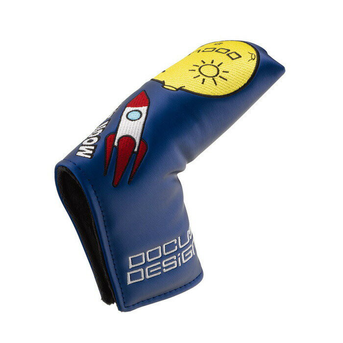 Rakuten - ドゥーカス DOCUS DCPC736 MS Putter Cover パターカバー ピン型 MOON & ROCKET マグネット