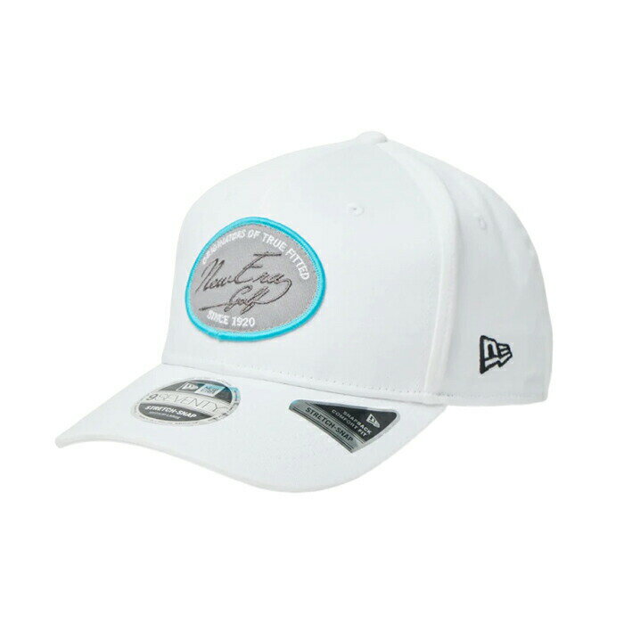 Rakuten - ニューエラ NEW ERA 14747199 9SEVENTY ストレッチスナップ ストレッチコットン ウォッシャブル ウーブンパッチ ホワイト ゴルフ