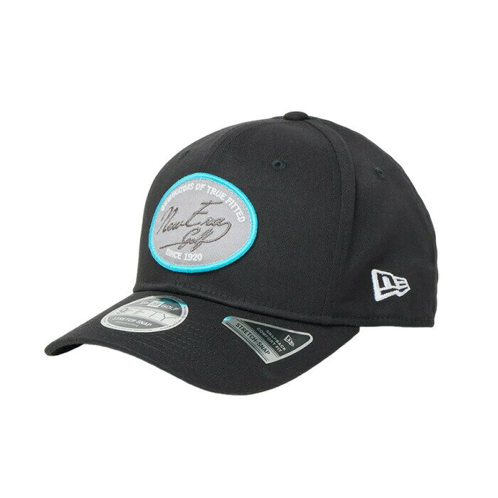 ニューエラ NEW ERA 14747206 9FIFTY ストレッチスナップ ストレッチコットン ウォッシャブル ウーブンパッチ ブラック 帽子 キャップ