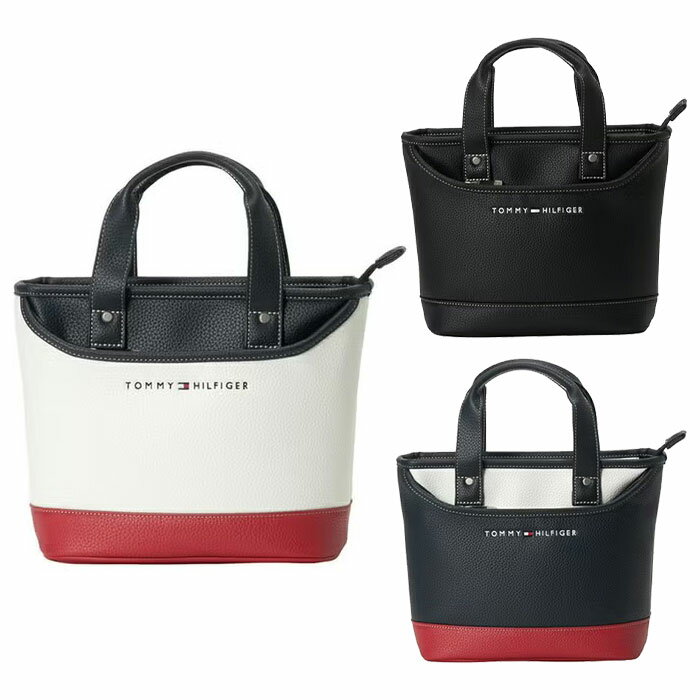 Rakuten - トミーヒルフィガー TOMMY HILFIGER THMG6ST2 FACE ROUND BAG カートトート ラウンドバッグ ゴルフ 小物入れ フェイスシリーズ