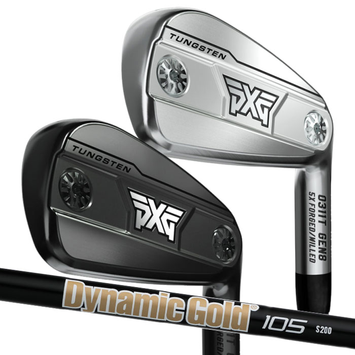 Rakuten - (カスタムアイアン) PXG 0311 T GEN8 IRON 単品Dynamic Gold 105 Onyx Black Parsons Xtreme Golf