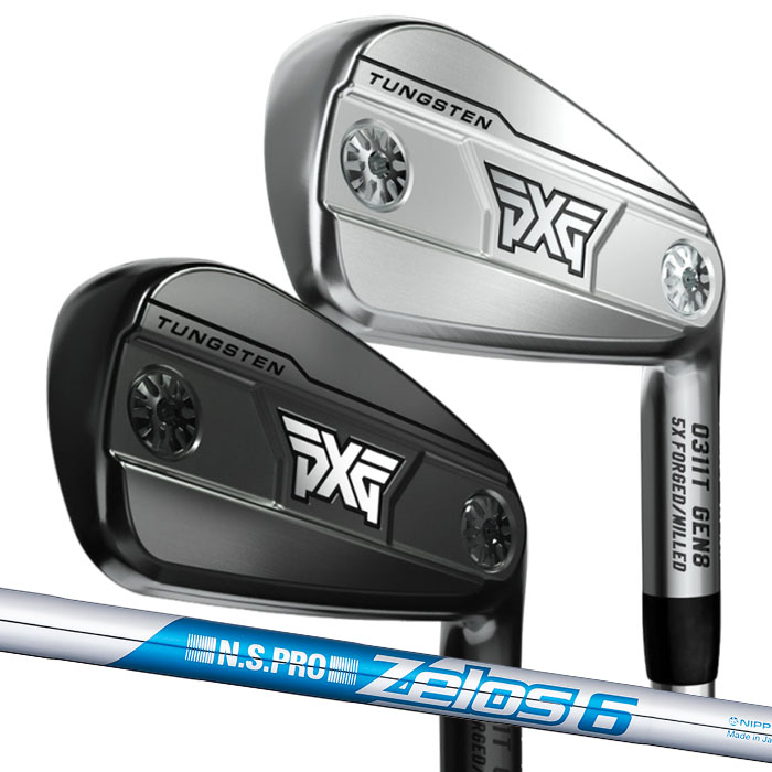 お気に入り登録で お得な クーポン・ポイント 情報GET!! この商品を お気に入り登録する PXG 0311 T GEN8 IRON 単品N.S.PRO ZELOS 6 優れたパフォーマンスと精密なフィッティングのために設計された PXG 0311 GEN8 アイアン。USGA規定内で許される最大のC.O.R.を実現し、ゴルフクラブにおける究極のカスタマイズ性能を提供します。革新的なデュアルペリメーターウエイティングシステムにより、PXGのマスターフィッターは、設計通りのソール形状と最適なターフインタラクションを維持したまま、弾道やショット形状を緻密に調整することが可能です。 すべてのスイングで、確かな結果を感じられます。安定した方向性、伸びるキャリー、そして何度でも打ちたくなる打感がここに誕生。