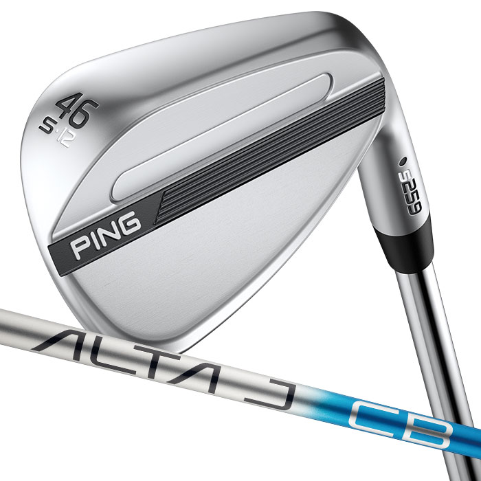 Rakuten - ピン ゴルフ PING S259 クロム ウェッジ S GRIND スタンダードグラインド ウエッジ PING ALTA J CB BLUE 日本正規品 左右選択可