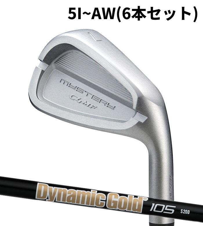 Rakuten - (カスタムクラブ) ミステリー C4MF IRON アイアン Dynamic Gold 105 Onyx Black5I~AW(6本セット) MYSTERY