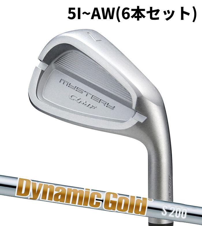 Rakuten - (カスタムクラブ) ミステリー C4MF IRON アイアン Dynamic Gold HT5I~AW(6本セット) MYSTERY