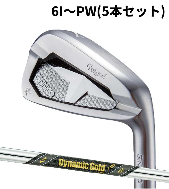 (カスタムクラブ)イオンスポーツ ジニコ EON GINNICO PC IRON DG MID 115 6I～PW(5本セット)アイアン