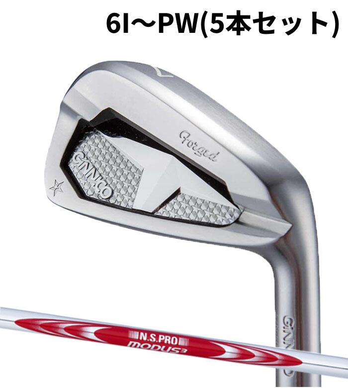 Rakuten - (カスタムクラブ)イオンスポーツ ジニコ EON GINNICO PC IRON N.S.PRO MODUS3 TOUR 125 6I～PW(5本セット)アイアン