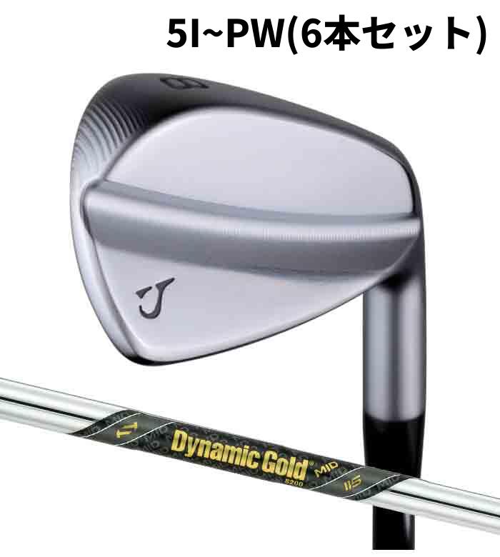 (カスタムクラブ)ジューシー JUCIE tQ IRON 5I~PW(6本セット)DG MID 115アイアン