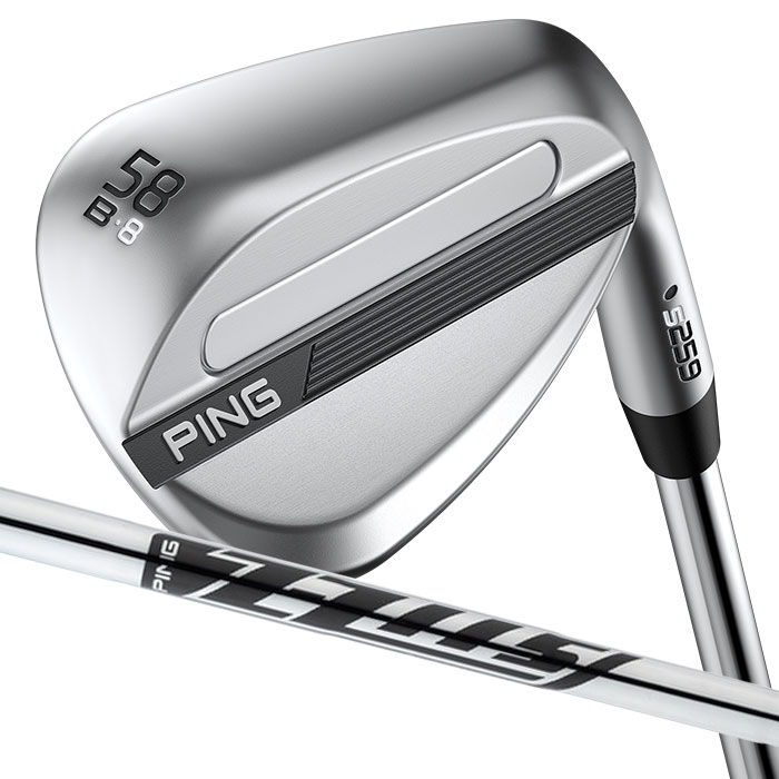 Rakuten - ピン ゴルフ PING S259 クロム ウェッジ B GRIND バウンスグラインド ウエッジ Z-Z115 ウェッジ 日本正規品 左右選択可