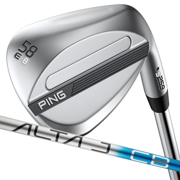 Rakuten - ピン ゴルフ PING S259 クロム ウェッジ E GRIND EYE 2 グラインド ウエッジ PING ALTA J CB BLUE 日本正規品 左右選択可
