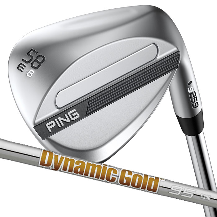 Rakuten - ピン ゴルフ PING S259 クロム ウェッジ E GRIND EYE 2 グラインド ウエッジ Dynamic Gold 95 日本正規品 左右選択可