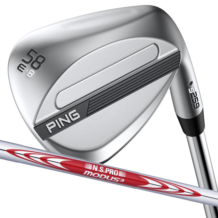 Rakuten - ピン ゴルフ PING S259 クロム ウェッジ E GRIND EYE 2 グラインド ウエッジ MODUS3 TOUR105 日本正規品 左右選択可