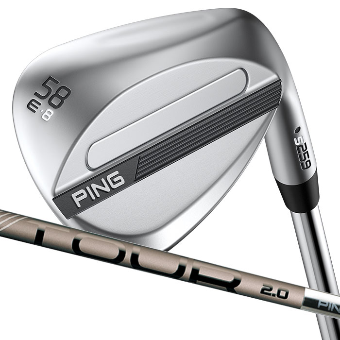 Rakuten - ピン ゴルフ PING S259 クロム ウェッジ E GRIND EYE 2 グラインド ウエッジ PING TOUR 2.0 CHROME I 日本正規品 左右選択可
