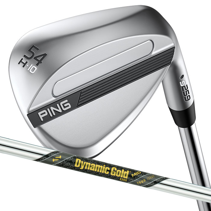 Rakuten - ピン ゴルフ PING S259 クロム ウェッジ H GRIND ハーフムーングラインド ウエッジ　DG MID TOUR ISSUE 日本正規品 左右選択可