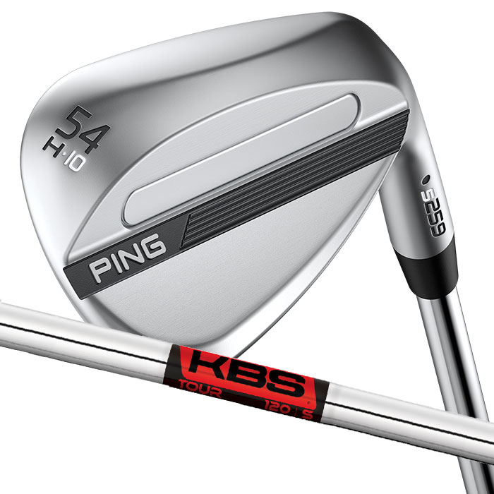 Rakuten - ピン ゴルフ PING S259 クロム ウェッジ H GRIND ハーフムーングラインド ウエッジ　KBS TOUR LITE 日本正規品 左右選択可