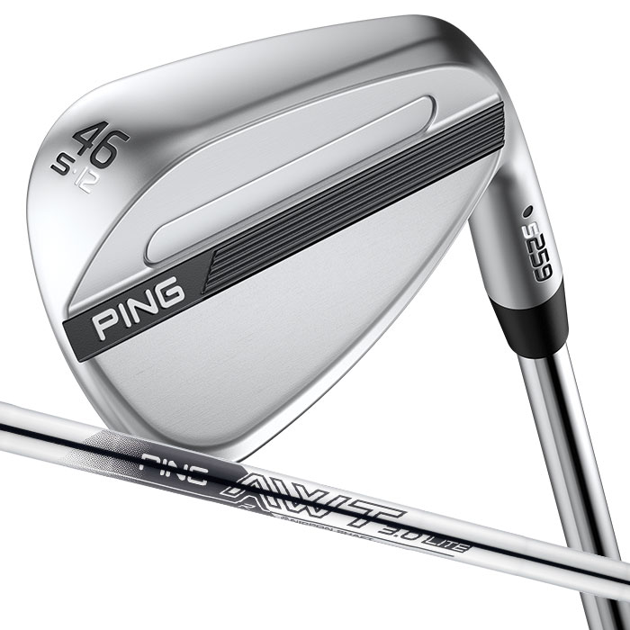 Rakuten - ピン ゴルフ PING S259 クロム ウェッジ S GRIND スタンダードグラインド ウエッジ AWT 3.0 LITE 日本正規品 左右選択可