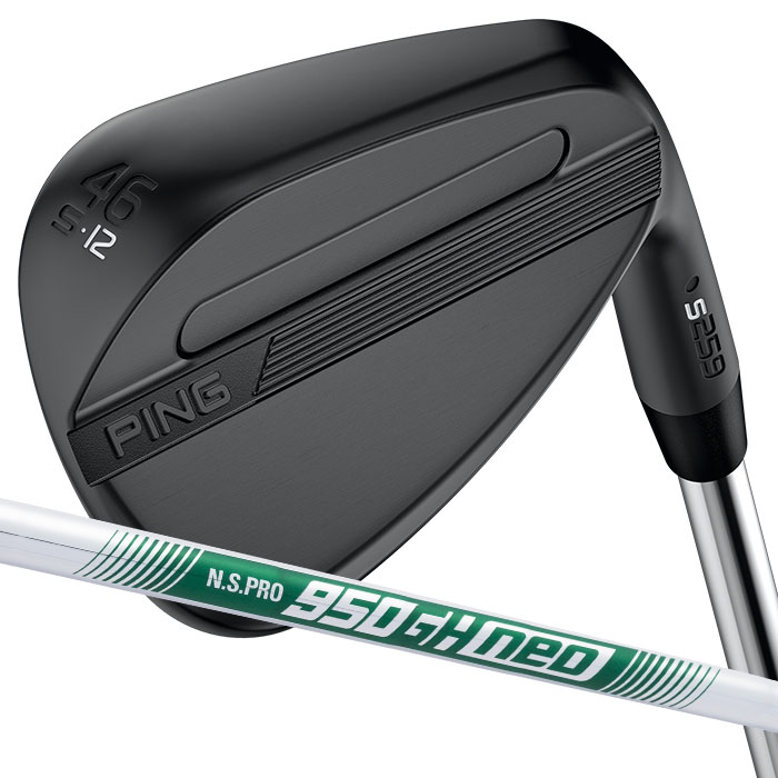 Rakuten - ピン ゴルフ PING S259 ミッドナイト ウェッジ S GRIND スタンダードグラインド ウエッジ N.S.PRO 950 neo 日本正規品 左右選択可
