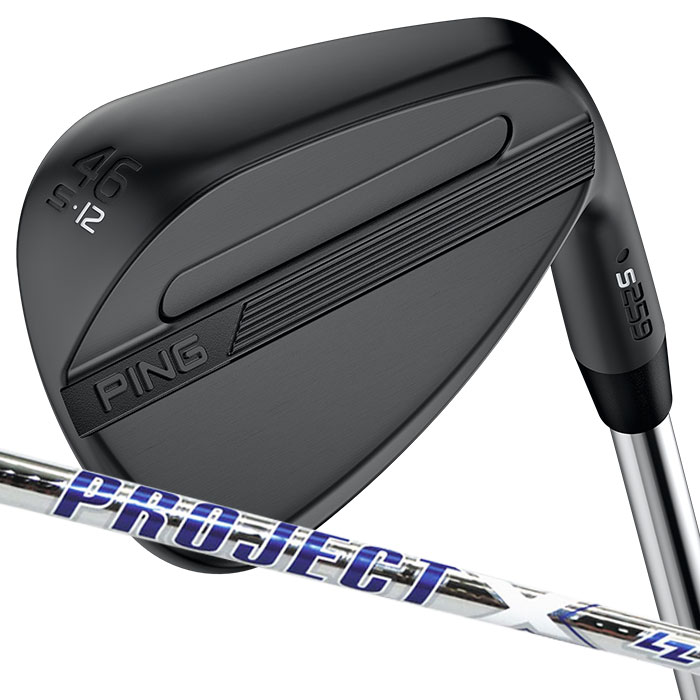 ピン ゴルフ PING S259 ミッドナイト ウェッジ S GRIND スタンダードグラインド ウエッジ PROJECT X LZ 日本正規品 左右選択可