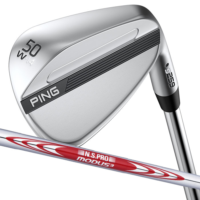 Rakuten - ピン ゴルフ PING S259 クロム ウェッジ W GRIND ワイドグラインド ウエッジ MODUS3 TOUR105 日本正規品 左右選択可