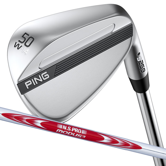 Rakuten - ピン ゴルフ PING S259 クロム ウェッジ W GRIND ワイドグラインド ウエッジ MODUS3 TOUR125 日本正規品 左右選択可