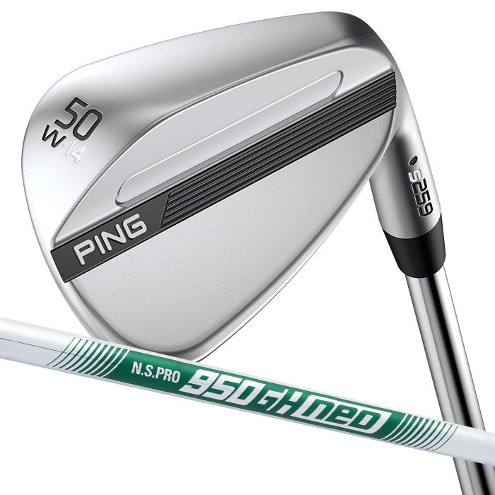 Rakuten - ピン ゴルフ PING S259 クロム ウェッジ W GRIND ワイドグラインド ウエッジ N.S.PRO 950 neo 日本正規品 左右選択可
