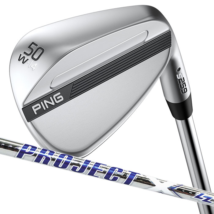 Rakuten - ピン ゴルフ PING S259 クロム ウェッジ W GRIND ワイドグラインド ウエッジ PROJECT X LZ 日本正規品 左右選択可