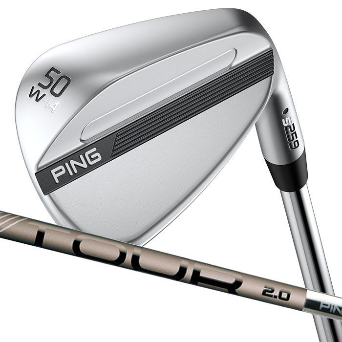 Rakuten - ピン ゴルフ PING S259 クロム ウェッジ W GRIND ワイドグラインド ウエッジ PING TOUR 2.0 CHROME I 日本正規品 左右選択可