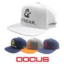 ドゥーカス DOCUS DCCP727F FD COLLABO Cap 帽子 ゴルフキャップ DOCUS×FREAK. コラボ キャップ