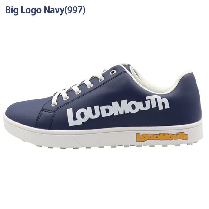 ラウドマウス Loud Mouth LM-GS0004 スパイクレス ゴルフ シューズ Big Logo カジュアルモデル 普段履き
