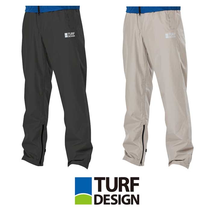 ターフデザイン TURF DESIGN TDRW-2370P レインパンツ ゴルフ シンプルデザイン
